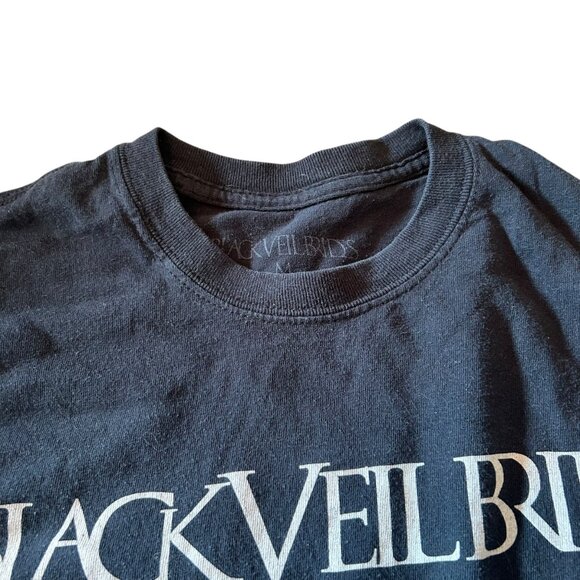 Black Veil Brides Vale Concert 2018 Graphic Band Tee M - Picture 2 of 6